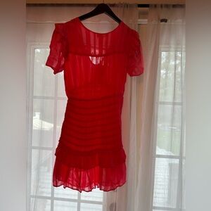 Red Hot Blouse! Sexy Siren Red!